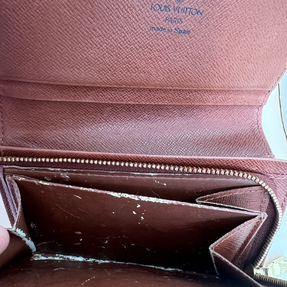 LV Louis Vuitton Porte-Monnaie Wallet in Monogram Canvas - Picture 10 of 10